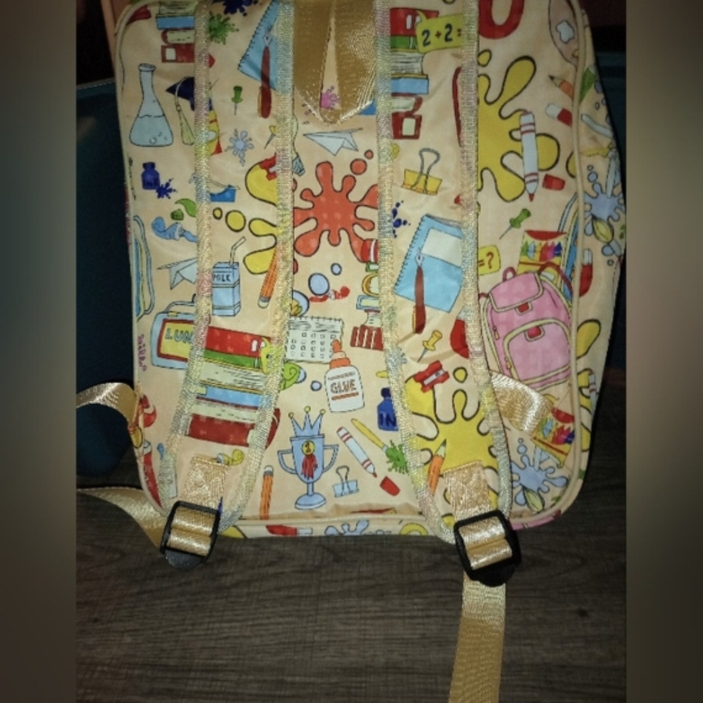 Colorful Artsy Backpack - Picture 2 of 5
